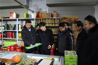 眉县县长叶盛强带队开展春节前肉制品及副产品加工食品安全专项检查